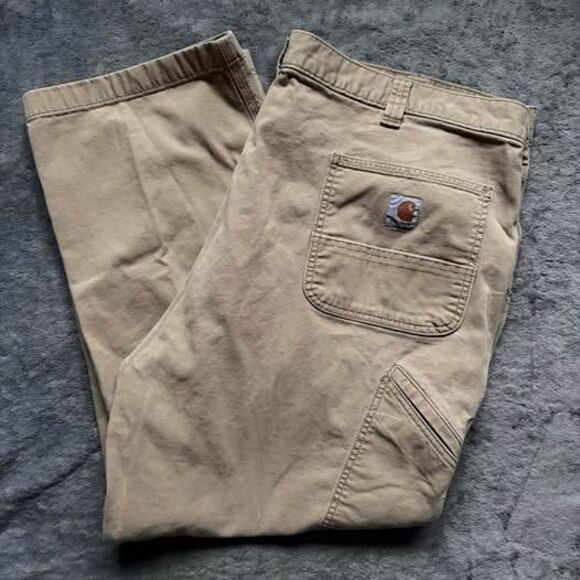 Mens 46x30 Carhartt Relaxed Fit Pants - Picture 1 of 2